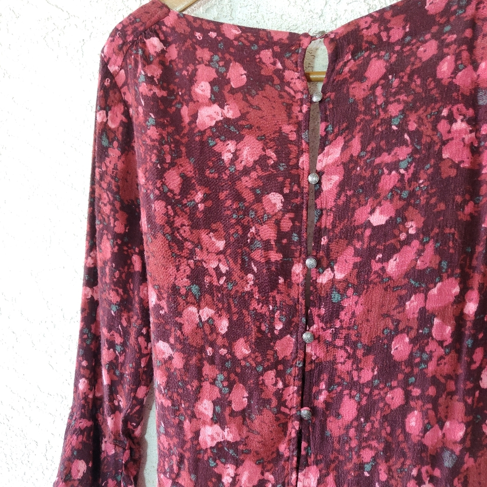 Free People Red Floral Jumpsuit - Picture 11 of 15